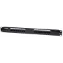 Intellinet Patch Panel, Cat6, UTP, 16-Port, 1U, Schwarz