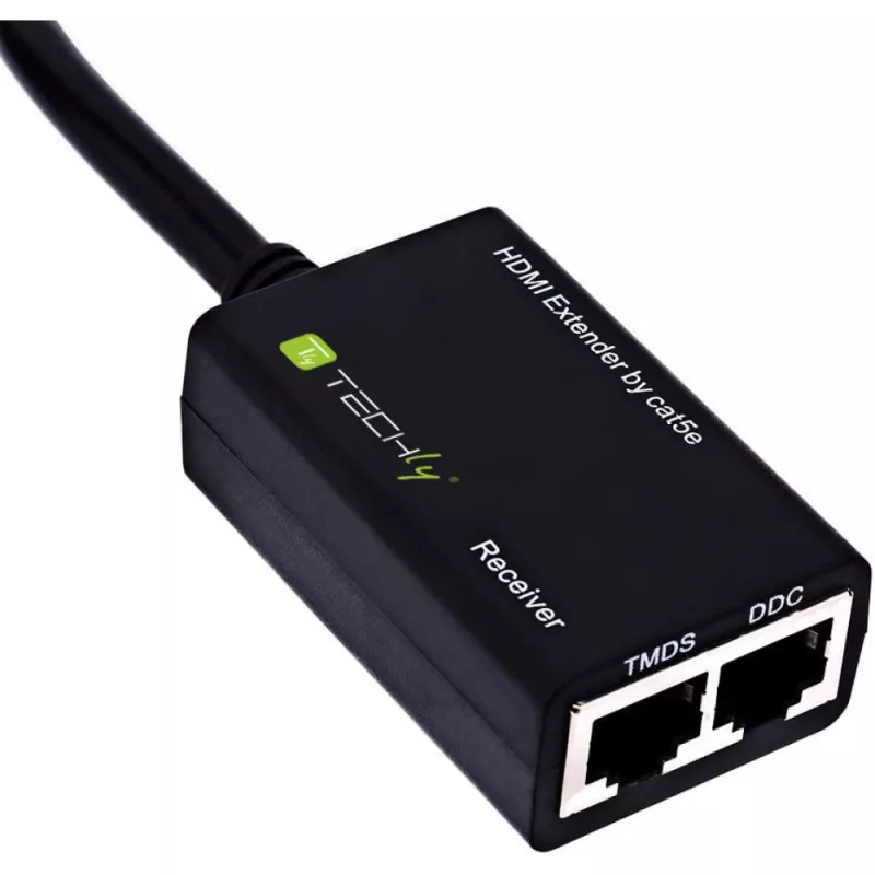 Techly Verstärker HDMI Cat 5e / 6 Kompakt 30m IDATA EXT-E30D