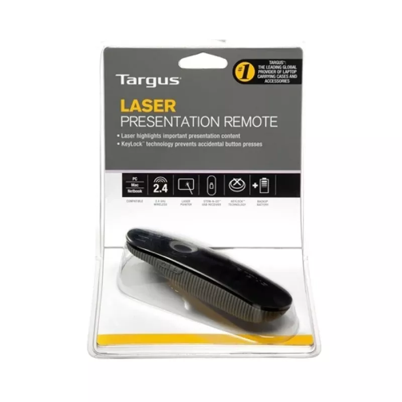 Kabelloser Presenter Targus AMP13EU, 2,4 GHz, 15 m Reichweite, Schwarz/Grau