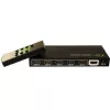 Techly 5 IN 1 OUT HDMI Switch mit Fernbedienung, 4Kx2K, 3D IDATA HDMI-4K51