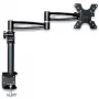 Techly 13-27 Zoll Tischständer für Monitor Langer Arm Neigbar ICA-LCD 502BK