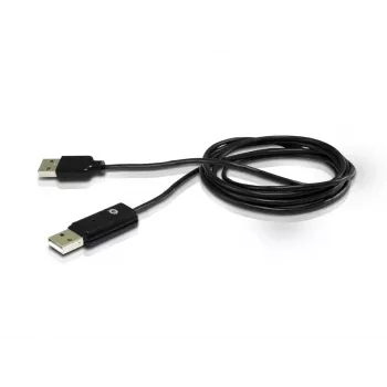 Conceptronic Optical Drive Sharing Kabel USB, 1,8 m, Schwarz, USB A, USB A, Male/Male, 20 g