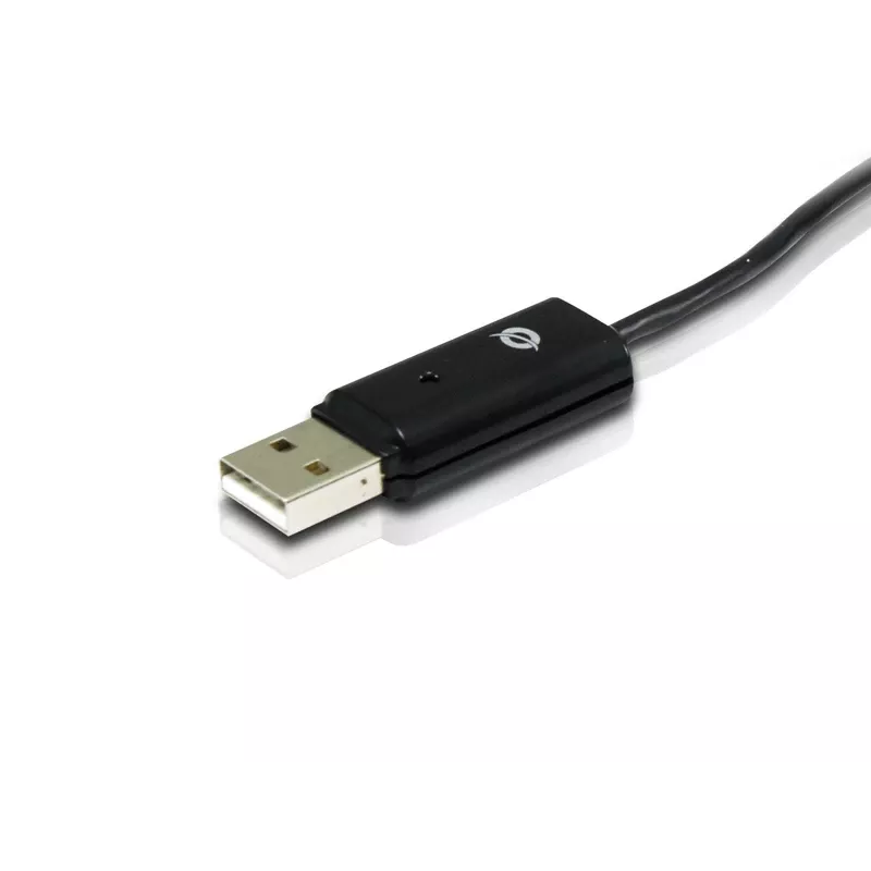 Conceptronic Optical Drive Sharing Kabel USB, 1,8 m, Schwarz, USB A, USB A, Male/Male, 20 g