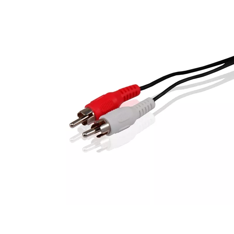 Conceptronic RCA-Audiokabel, RCA, Stecker, RCA, Stecker, 5 m, Schwarz