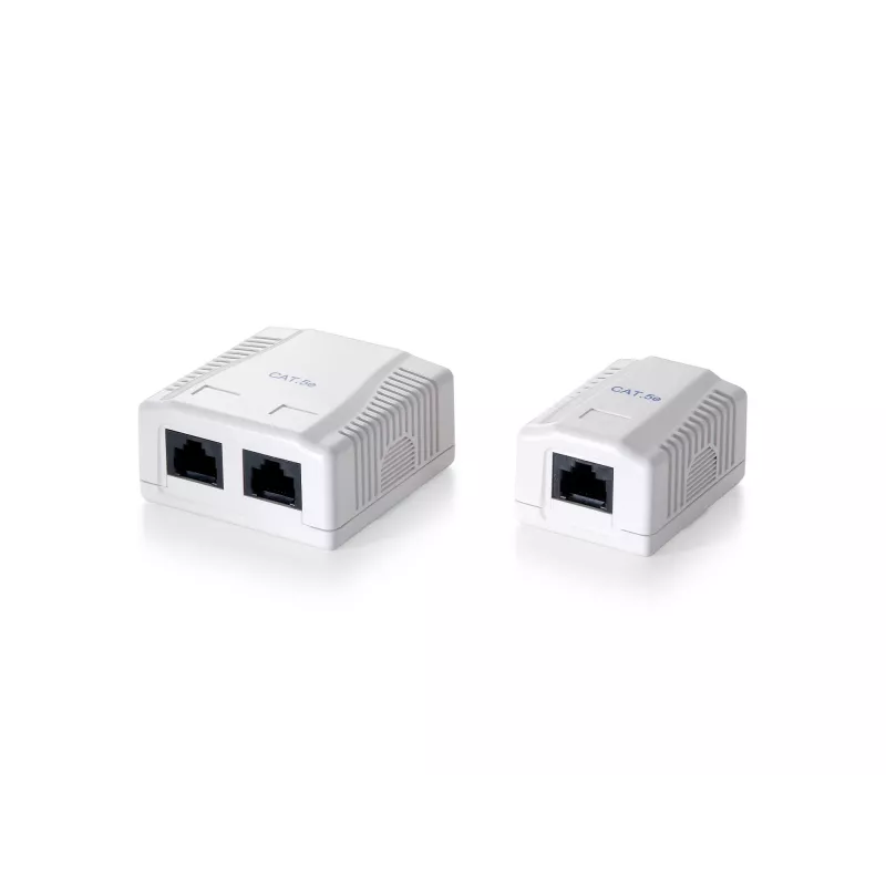 Equip 1-Port Cat.5e Unterputzdose, RJ-45, 5e, Weiß, 39 mm,…