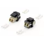 Equip Fiber Optic Keystone Adapter, LC Duplex, LC/LC, Beige, Schwarz, 17,8 mm, 29 mm, 16,1 mm, 6,5 g