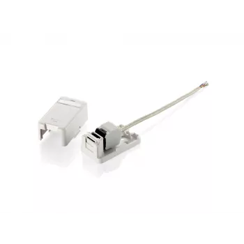 1-Port Keystone Jack Aufputzdose Equip 125121