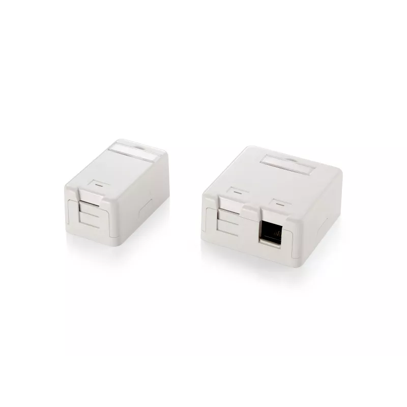 1-Port Keystone Jack Aufputzdose Equip 125121