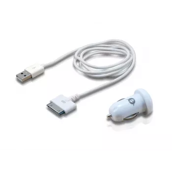 Conceptronic Auto-Tablet-Ladegerät 2A für Apple, Zigarettenanzünder, 5 V, Weiß