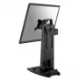 Neomounts Neig-/Dreh-/Rotierbarer Tischständer & THIN CLIENT Halterung für 10-30 Zoll Monitor, höhenverstellbar - Schwarz
