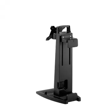 Neomounts Neig-/Dreh-/Rotierbarer Tischständer & THIN CLIENT Halterung für 10-30 Zoll Monitor, höhenverstellbar - Schwarz
