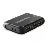 Equip HDMI 1.4 Switch 3x1, HDMI, Kunststoff, Schwarz, IR, 7.1-Kanäle, DTS-HD, Dolby TrueHD