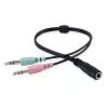 Headset Equip Chat Headset Kabelgebunden Head-band Anrufe/Musik Schwarz