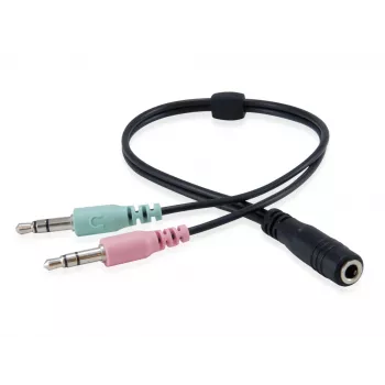 Headset Equip Chat Headset Kabelgebunden Head-band Anrufe/Musik Schwarz