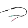 Headset Equip Chat Headset Kabelgebunden Head-band Anrufe/Musik Schwarz