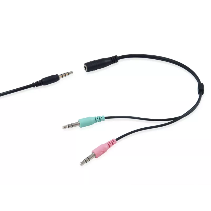 Headset Equip Chat Headset Kabelgebunden Head-band Anrufe/Musik Schwarz