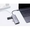 Equip USB-C 7 in 1 Multifunktionaler Adapter, USB 3.2 Gen 1 (3.1 Gen 1) Typ C, 100 W, Silber, MicroSD (TransFlash), MicroSDHC, SD, SDHC, 4K Ultra HD, 30 Hz