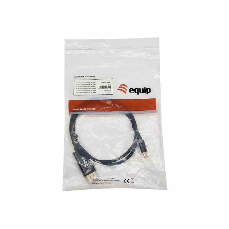 Equip USB-C-zu-DisplayPort-Kabel, M/M, 1,0 m, 4K/60 Hz