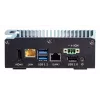 Shuttle Edge PC SPCEL02, Intel Celeron J6412, 1x HDMI, 2x 2.5G LAN, 1x COM, DIO (4x in, 4x out), 3x USB, 2x M.2, 12-24V, 24/7-Dauerbetrieb, lüfterlos, inkl. VESA- & DIN-Schienenhalterung