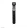 Neomounts DS22-840BL6 Tischsteckdose mit Klemme und USB-C- sowie USB-A-Anschlüssen – Schnellladung