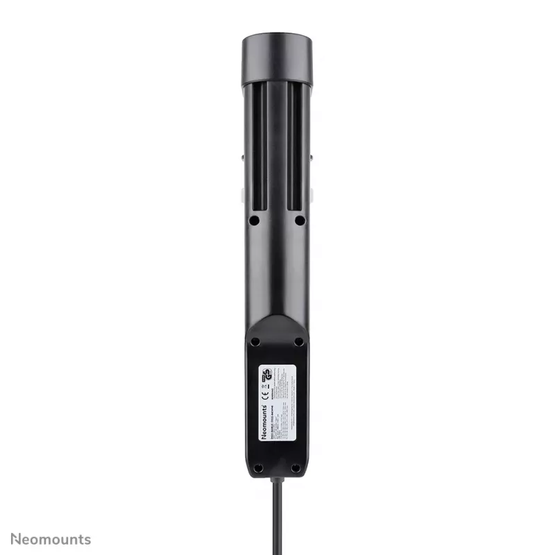 Neomounts DS22-840BL6 Tischsteckdose mit Klemme und USB-C- sowie USB-A-Anschlüssen – Schnellladung
