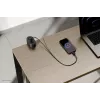 Neomounts DS22-840BL6 Tischsteckdose mit Klemme und USB-C- sowie USB-A-Anschlüssen – Schnellladung