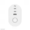 Neomounts DS22-840WH6 Schreibtischsteckdose mit Klemme und USB-C- und USB-A-Anschlüssen – Schnellladung