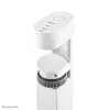 Neomounts DS22-840WH6 Schreibtischsteckdose mit Klemme und USB-C- und USB-A-Anschlüssen – Schnellladung