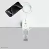 Neomounts DS22-840WH6 Schreibtischsteckdose mit Klemme und USB-C- und USB-A-Anschlüssen – Schnellladung