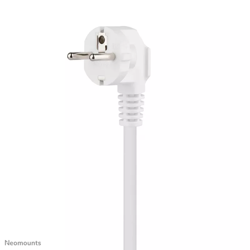 Neomounts DS22-840WH6 Schreibtischsteckdose mit Klemme und USB-C- und USB-A-Anschlüssen – Schnellladung