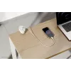 Neomounts DS22-840WH6 Schreibtischsteckdose mit Klemme und USB-C- und USB-A-Anschlüssen – Schnellladung