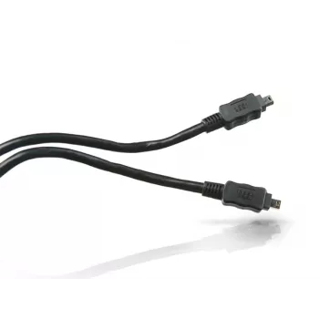 Conceptronic FireWire-Kabel 4-polig 1,8 m Schwarz
