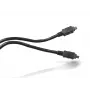 Conceptronic FireWire-Kabel 4-polig 1,8 m Schwarz