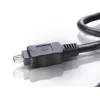 Conceptronic FireWire-Kabel 4-polig 1,8 m Schwarz