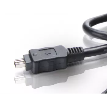Conceptronic FireWire-Kabel 4-polig 1,8 m Schwarz