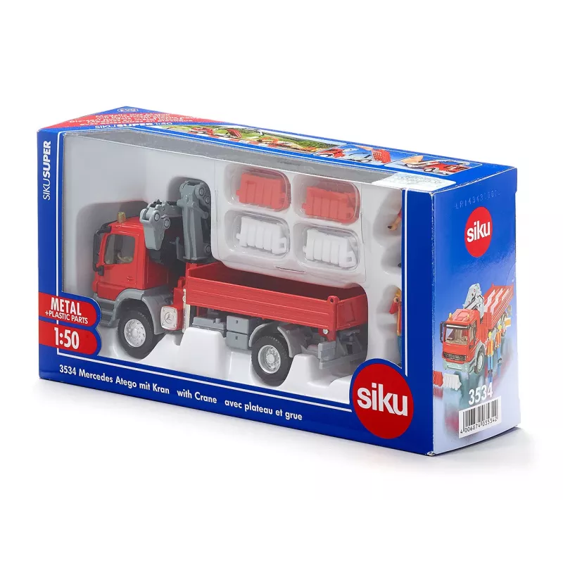 Siku Mercedes Atego mit Kran