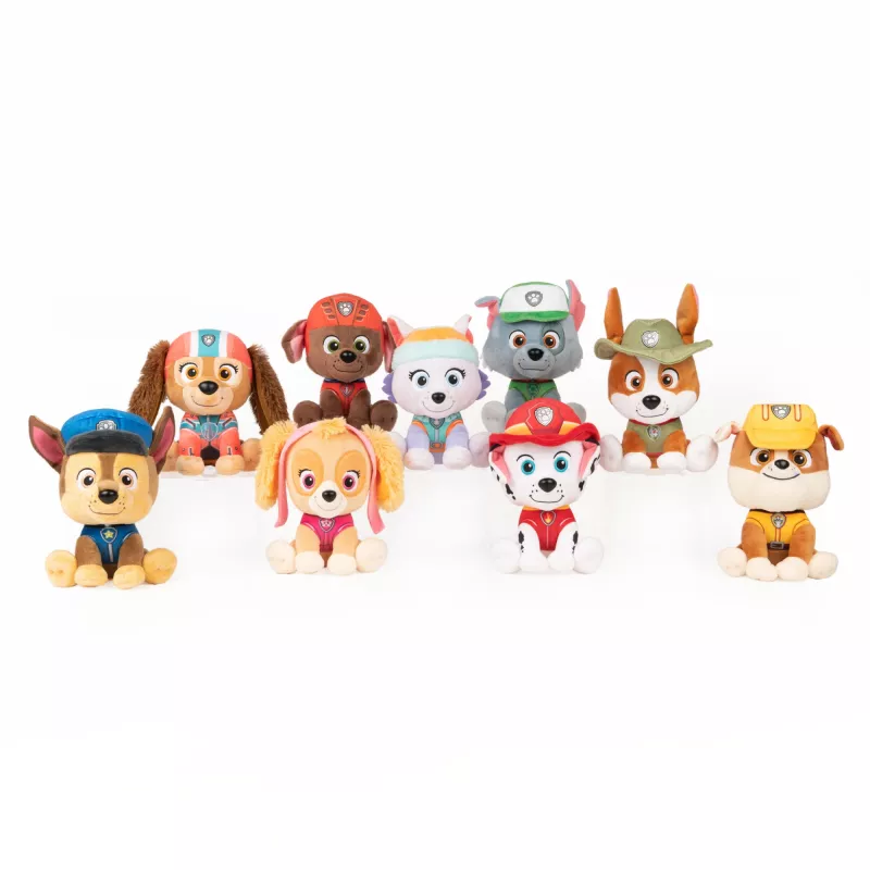 PAW Patrol GUND Tracker Plüschtier, Offizielles Spielzeug aus der Erfolgsserie, Kuscheltier für Kinder ab 1 Jahr, 15 cm