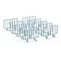 Toy Figur Siku 10 Absperrungen Metall Silber 3 Jahre