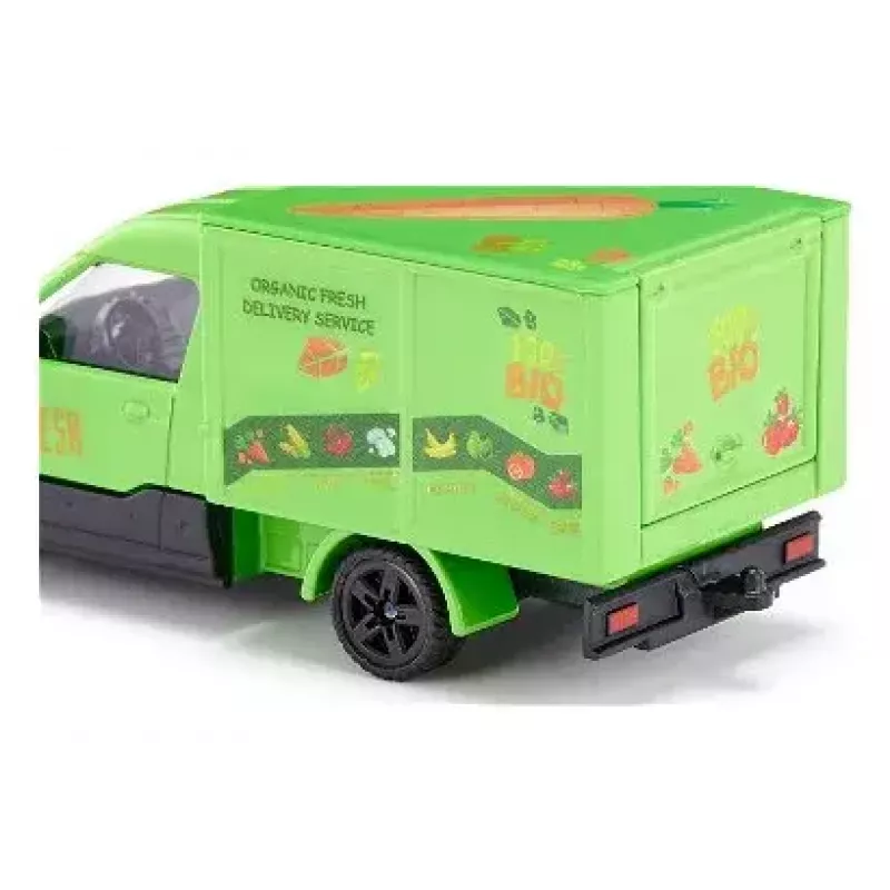 Siku Streetscooter Organic Fresh Delivery Service Roller Modell vormontiert 1:50
