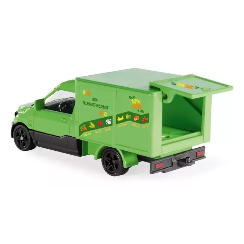 Siku Streetscooter Organic Fresh Delivery Service Roller Modell vormontiert 1:50