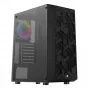 Aerocool Hive-G-BK-v3 Midi Tower Schwarz