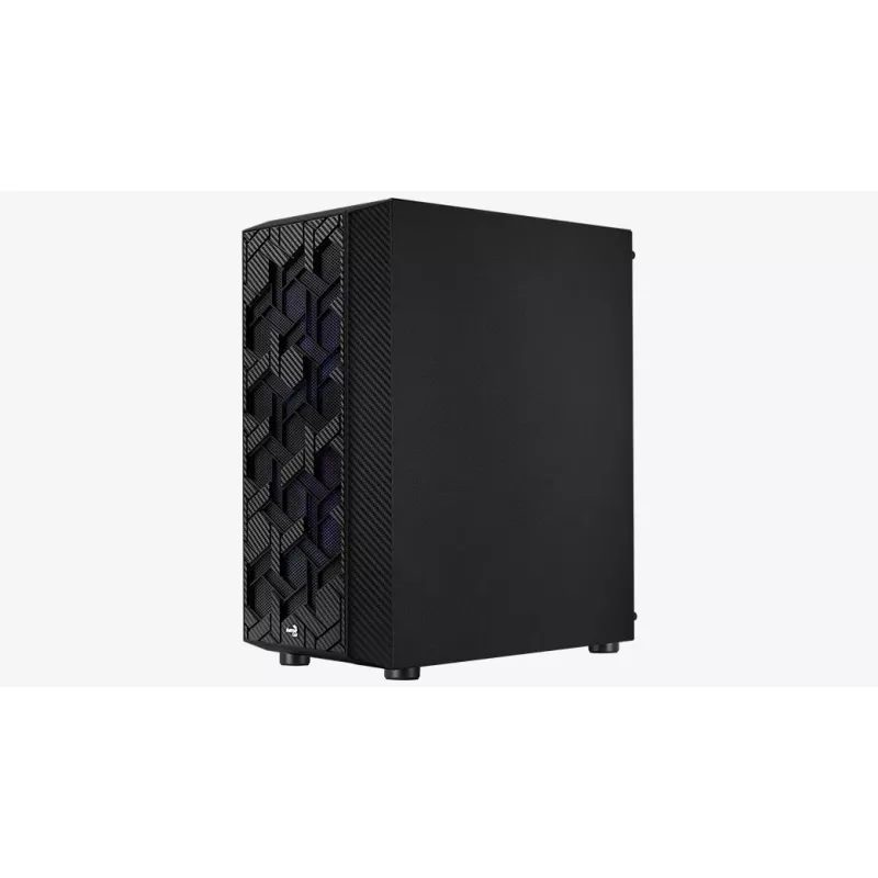 Aerocool Hive-G-BK-v3 Midi Tower Schwarz