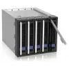 Laufwerksschacht-Panel Icy Dock MB155SP-B Schwarz
