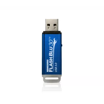 Kanguru FlashBlu30 SuperSpeed USB3.0 16 GB | Sicherer USB-Stick | Physischer Schreibschutzschalter | Kompatibel mit Windows „Ready Boost“