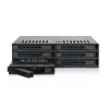 Disk Array Icy Dock MB326SP-B 0 TB Rack 1U Schwarz