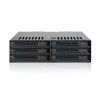 Disk Array Icy Dock MB326SP-B 0 TB Rack 1U Schwarz