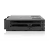 Disk Array Icy Dock MB326SP-B 0 TB Rack 1U Schwarz