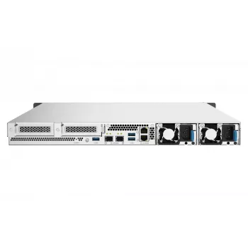 QNAP TS-h1090FU NAS Rack (1U) EPYC 7232P 64 GB DDR4 0 TB QuTS hero Schwarz, Grau