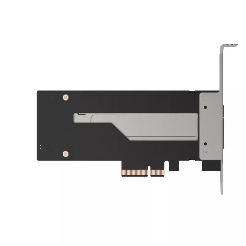PCIe NVMe M.2-Adapterkarte Icy Dock MB840M5P-B, schwarz/silber