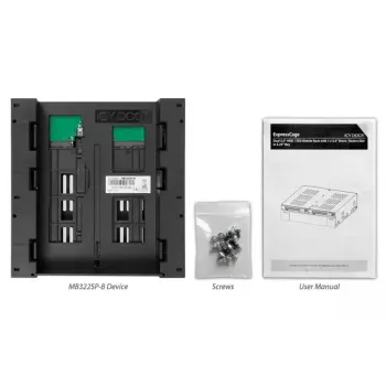Laufwerks-Einbaurahmen Icy Dock MB322SP-B